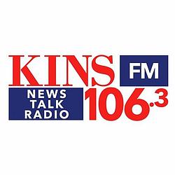 KINS 106.3 radio logo