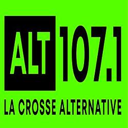 Alt 107.1 radio logo
