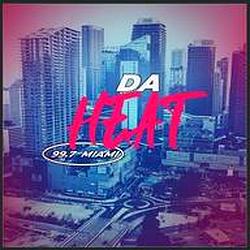 99.7 DA HEAT MIAMI radio logo