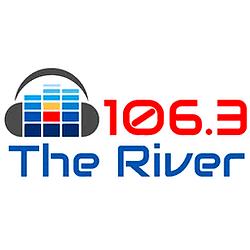 106.3 The River radio logo