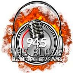 94.5 The Blaze radio logo