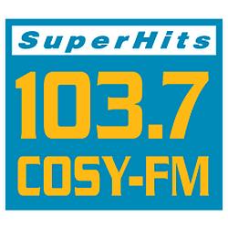 Super Hits 103.7 COSY-FM logo