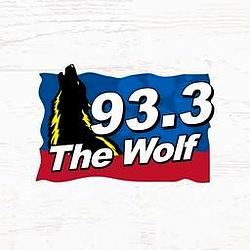 93.3 The Wolf radio logo