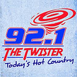 92.1 The Twister radio logo