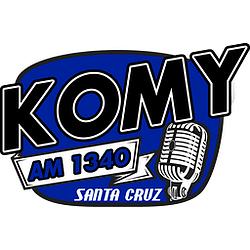 KOMY 1340 AM radio logo