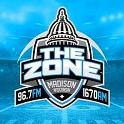 1670 The Zone radio logo