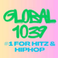 Global 1039 #1 For HiTz & HipHop radio logo