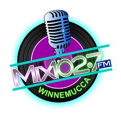 Mix 102.7 radio logo
