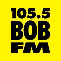 105.5 Bob FM logo