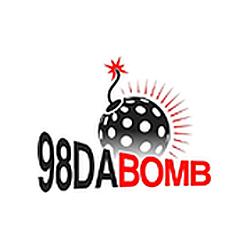 98DaBomb -Classic Hip Hop radio logo